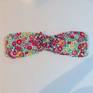 LILLY PULITZER Floral BIKINI TOP S